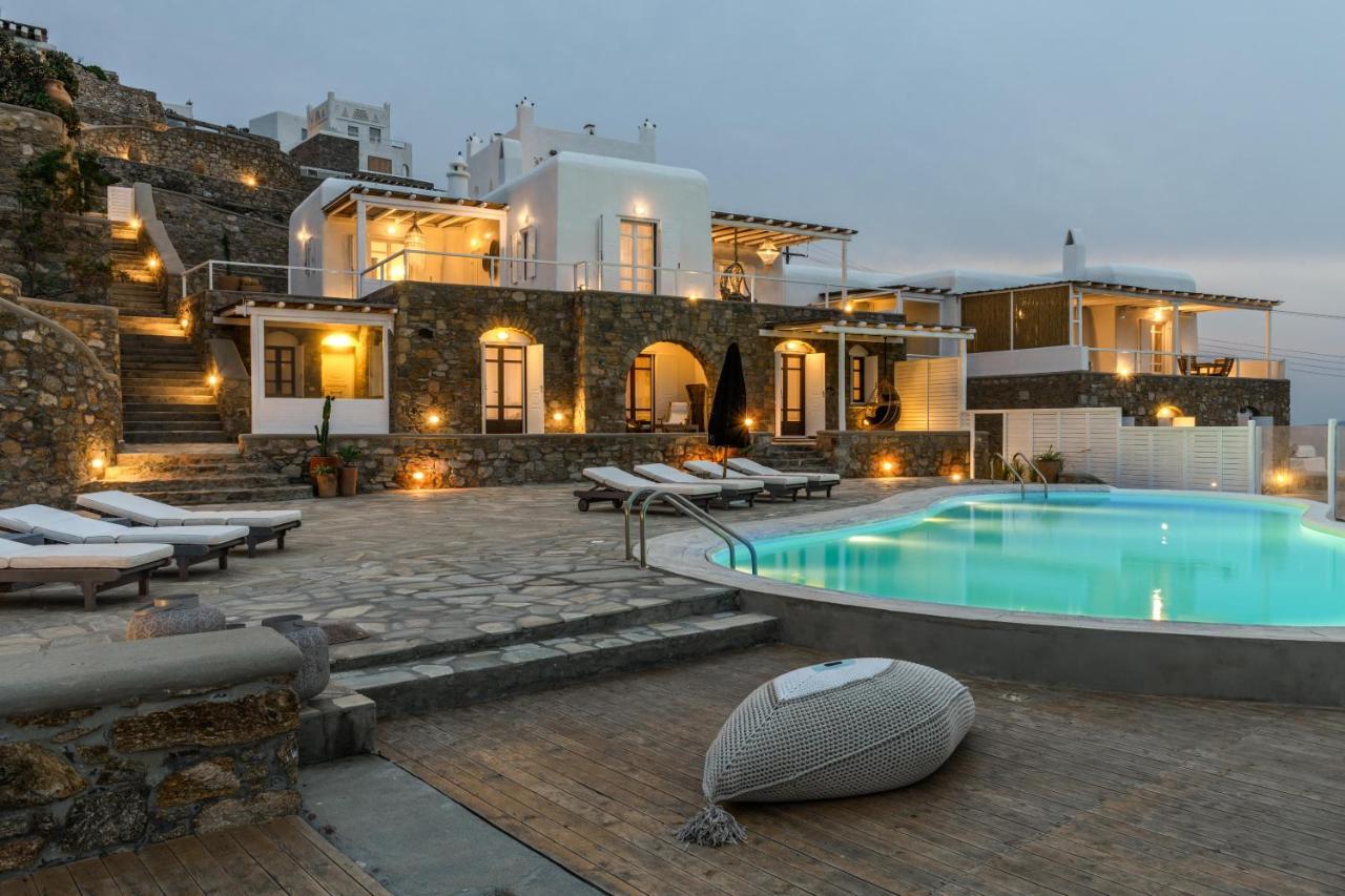 Cosset Villa Bohochic Sea&Harbourview And Sunset By One-Villas Орнос Екстериор снимка