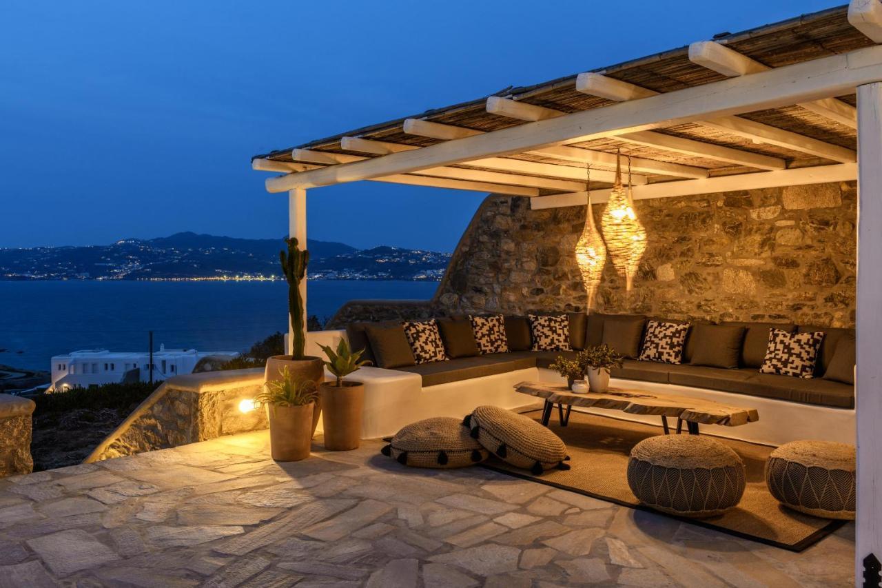 Cosset Villa Bohochic Sea&Harbourview And Sunset By One-Villas Орнос Екстериор снимка