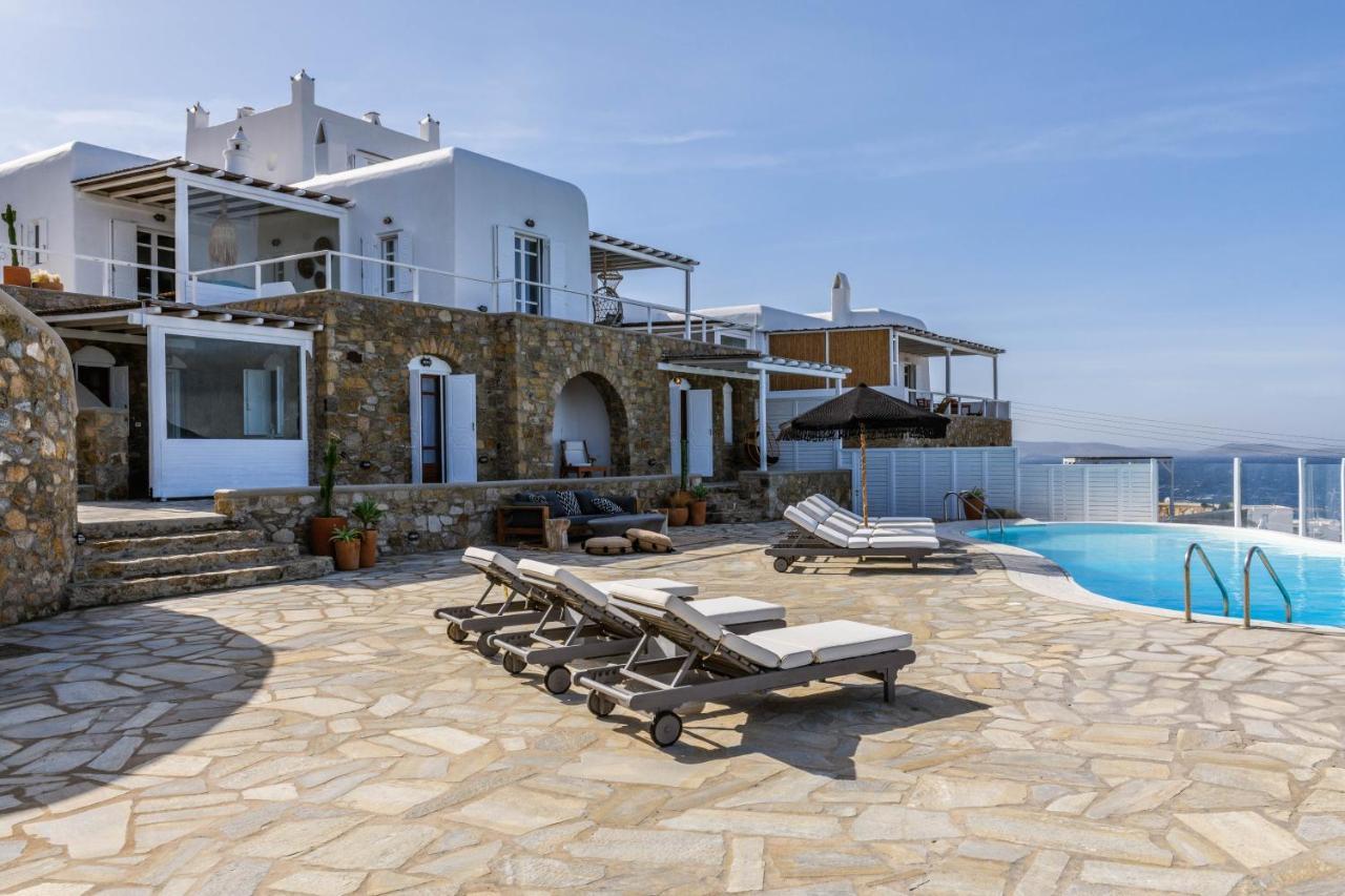 Cosset Villa Bohochic Sea&Harbourview And Sunset By One-Villas Орнос Екстериор снимка