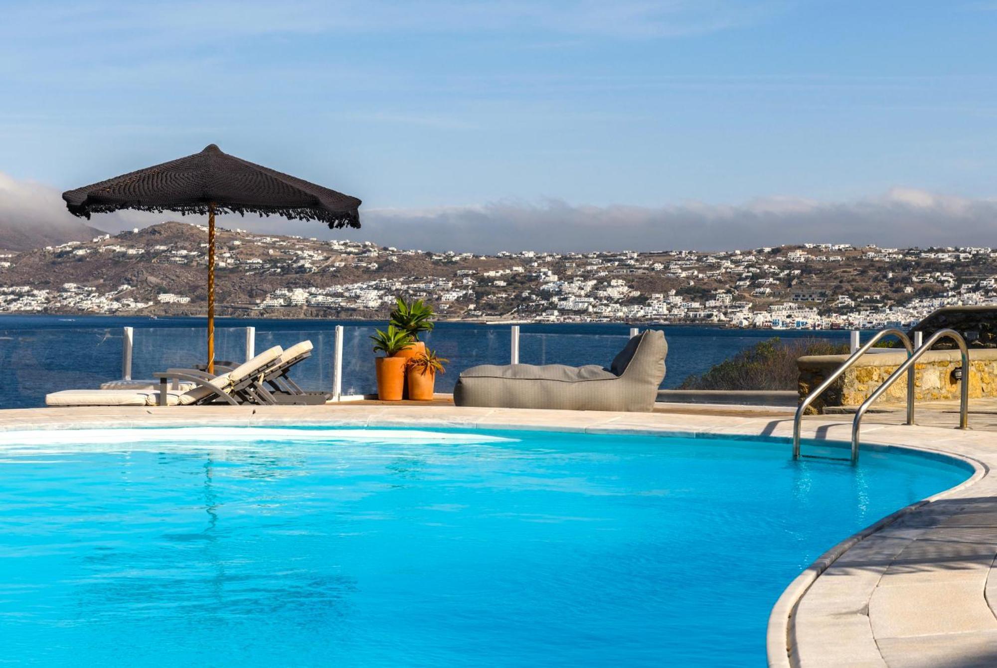 Cosset Villa Bohochic Sea&Harbourview And Sunset By One-Villas Орнос Екстериор снимка